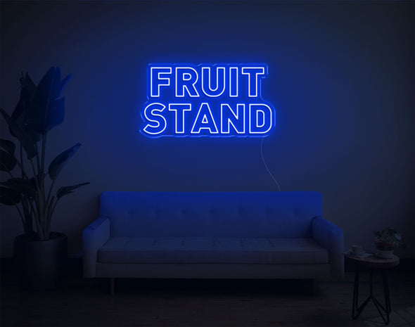 Fruit Stand LED Neon Sign