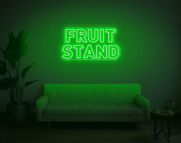 Fruit Stand LED Neon Sign