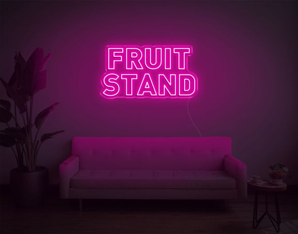 Fruit Stand LED Neon Sign