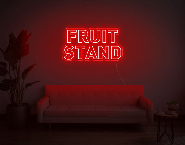 Fruit Stand LED Neon Sign