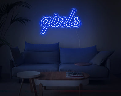 Girls LED Neon Sign
