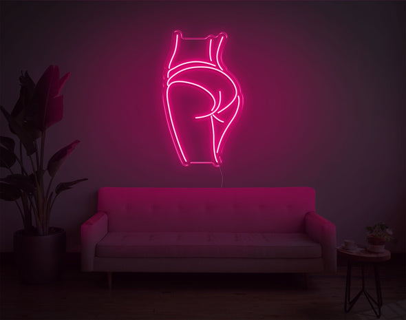 Girl'S Butt LED Neon Sign