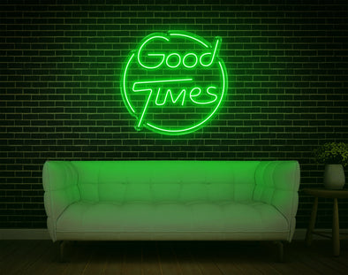 Good Times LED Neon Sign