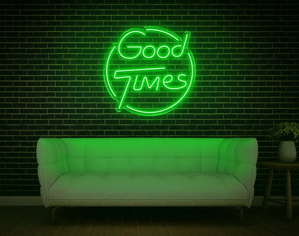 Good Times LED Neon Sign