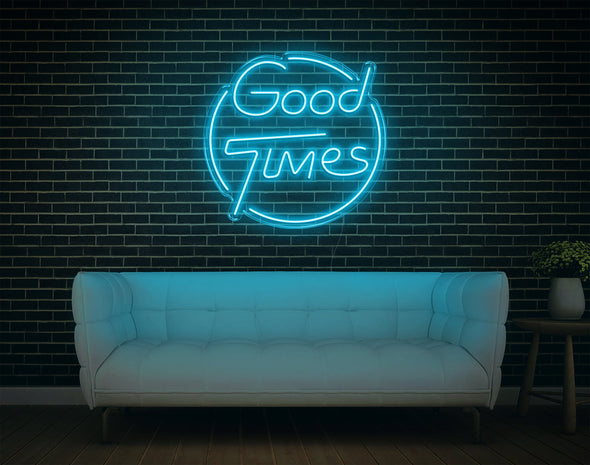 Good Times LED Neon Sign