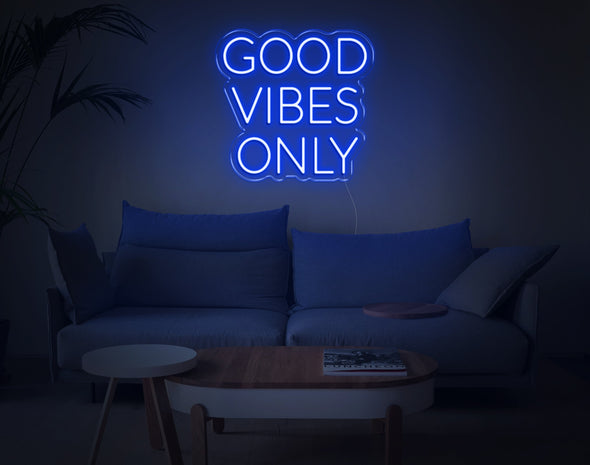 Good Vibes Only V2 LED Neon Sign