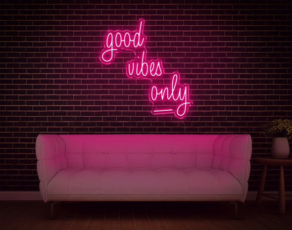 Good Vibes Only V1 LED Neon Sign