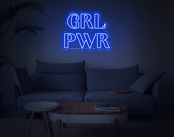 Grl Pwr LED Neon Sign