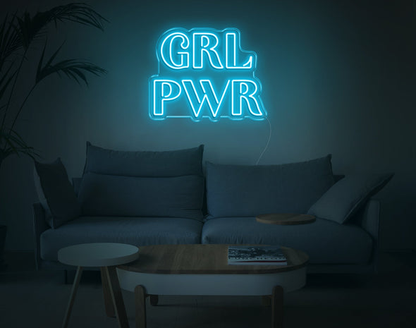 Grl Pwr LED Neon Sign