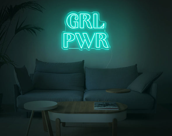 Grl Pwr LED Neon Sign