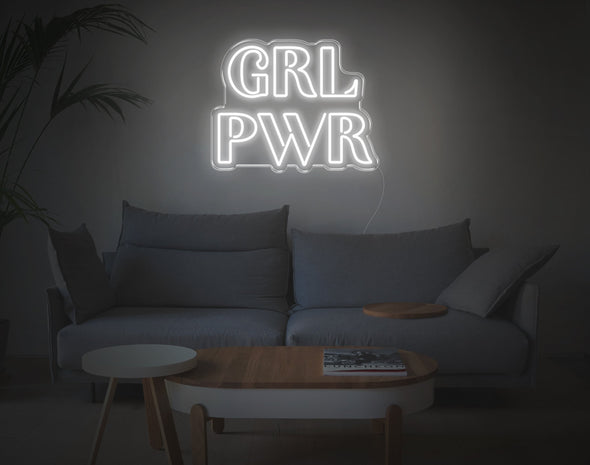 Grl Pwr LED Neon Sign