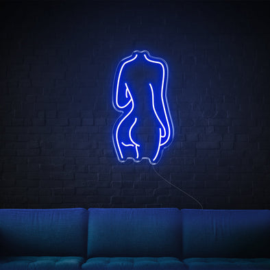 Lady Back LED Neon Sign