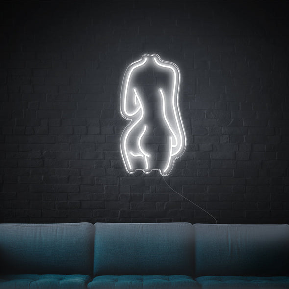 Lady Back LED Neon Sign