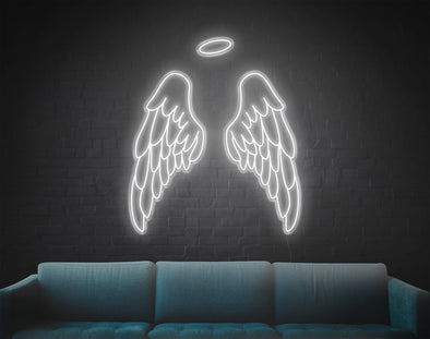 Angel Wings With Halo
