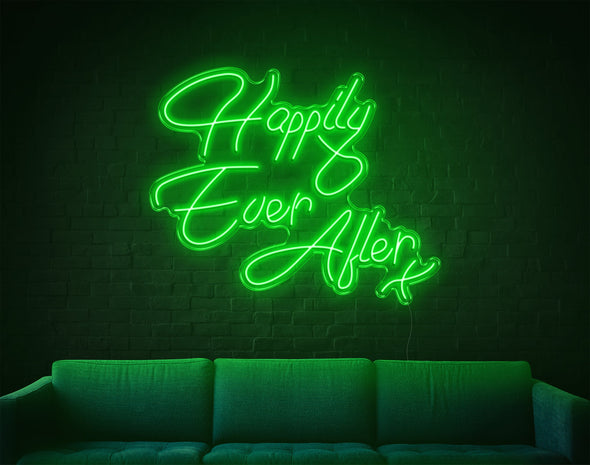 Happily Ever After LED Neon Sign