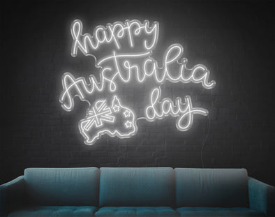 Happy Australia Day V2 LED Neon Sign