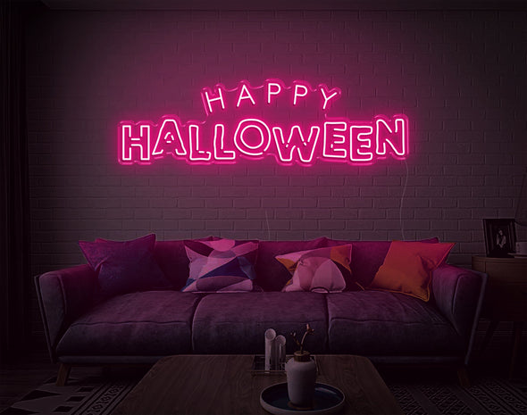 Happy Halloween V2 LED Neon Sign