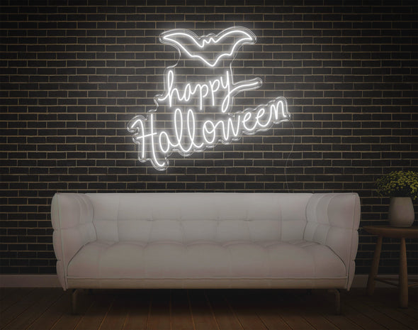 Happy Halloween V3 LED Neon Sign