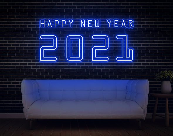 Happy New Year 2021 LED Neon Sign