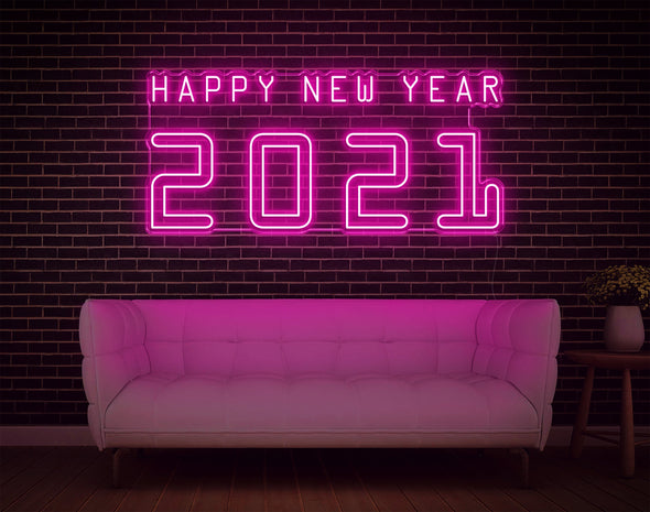 Happy New Year 2021 LED Neon Sign