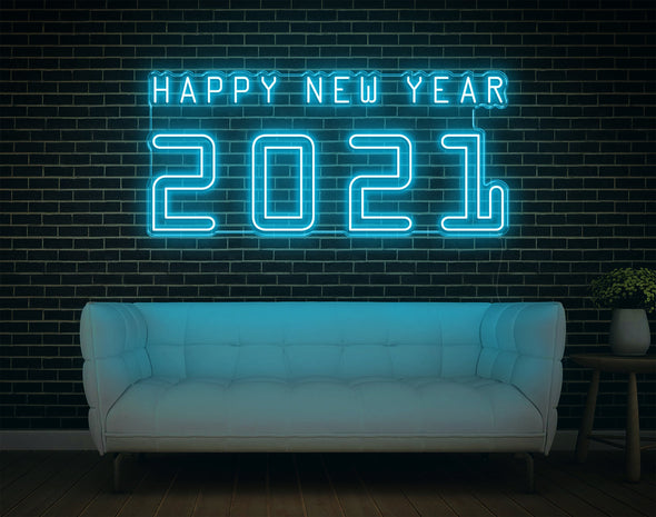 Happy New Year 2021 LED Neon Sign