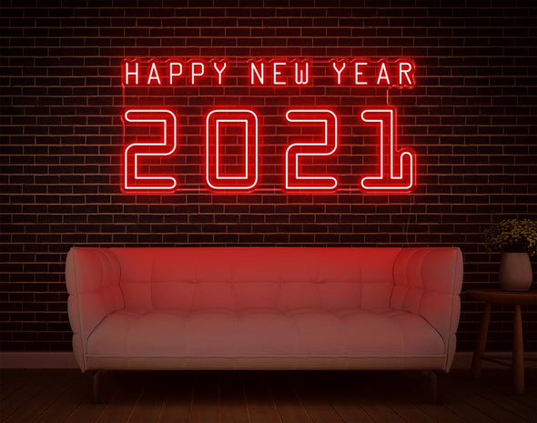 Happy New Year 2021 LED Neon Sign