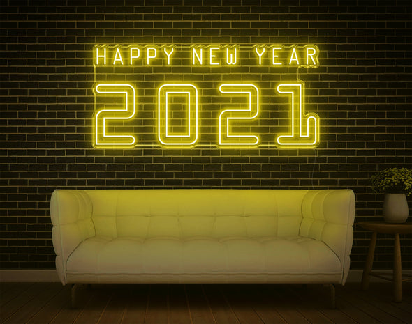 Happy New Year 2021 LED Neon Sign