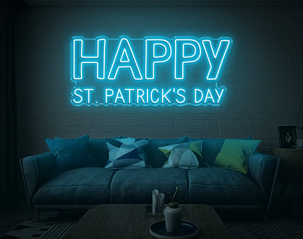 Happy St.Patricks Day LED Neon Sign
