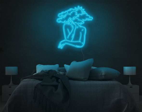 Head In Clouds LED Neon Sign