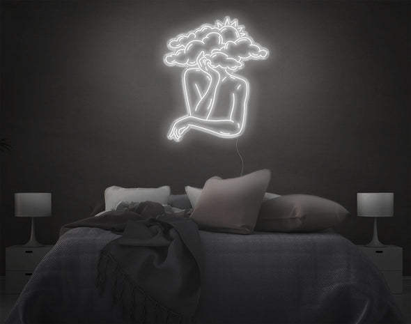 Head In Clouds LED Neon Sign