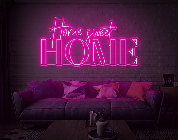 Home Sweet Home V2 LED Neon Sign