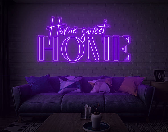 Home Sweet Home V2 LED Neon Sign