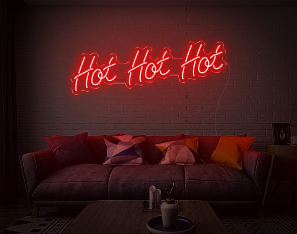 Hot Hot Hot LED Neon Sign