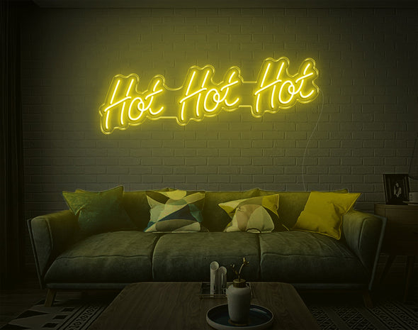 Hot Hot Hot LED Neon Sign