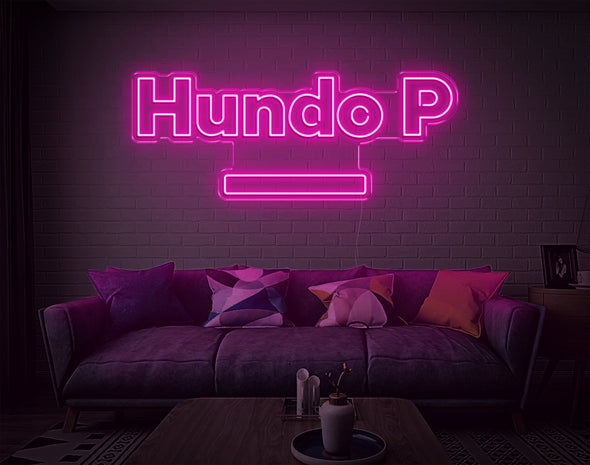 Hundo P LED Neon Sign