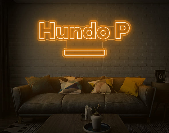Hundo P LED Neon Sign