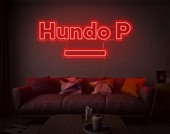 Hundo P LED Neon Sign