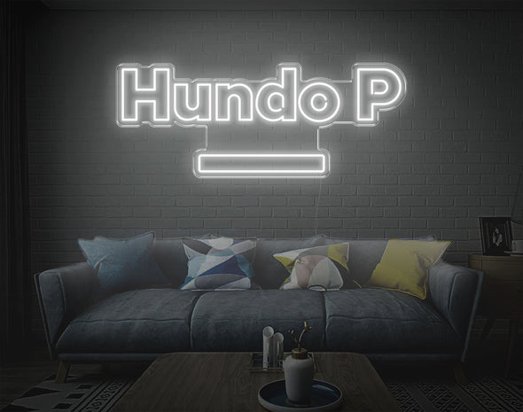 Hundo P LED Neon Sign