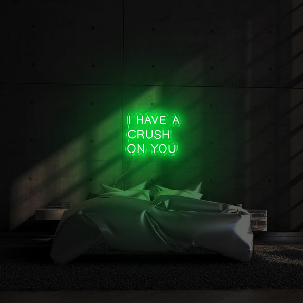I have a crush on you LED Neon Sign