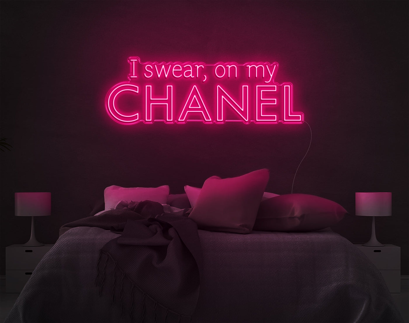 I swear on my CHANEL Neon Sign