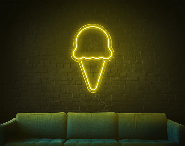 Ice Cream V2 LED Neon Sign