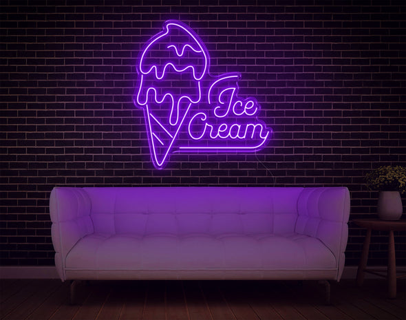 Ice Cream V4 LED Neon Sign