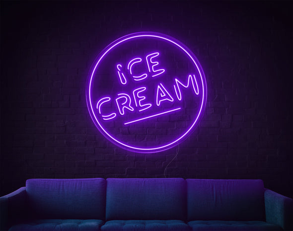 Ice Cream V6 LED Neon Sign