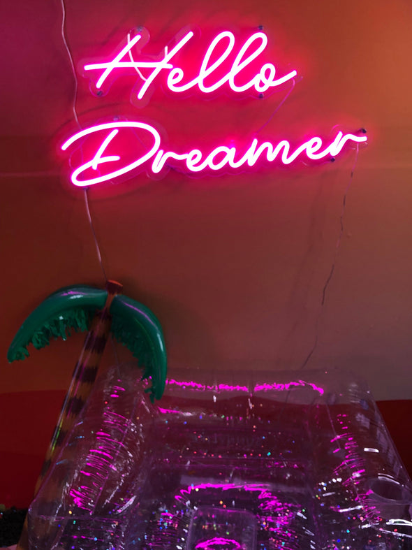 Hello Dreamer LED Neon Sign