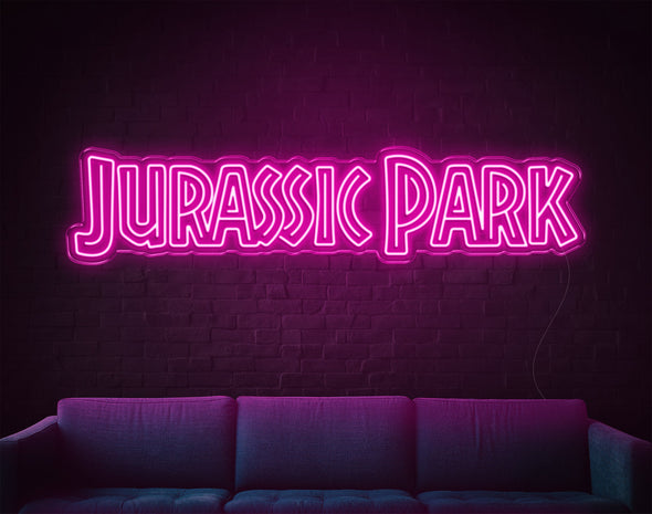 Jurassic Park LED Neon Sign