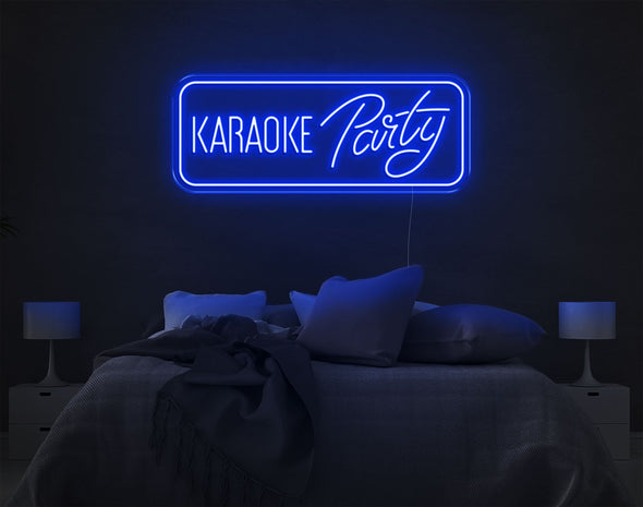 Karaoke Party LED Neon Sign