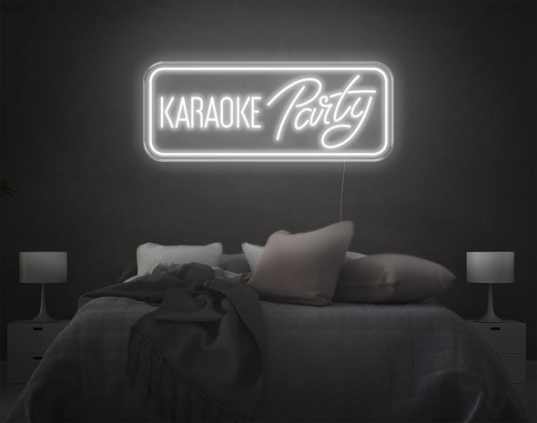 Karaoke Party LED Neon Sign