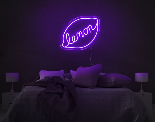 Lemon LED Neon Sign