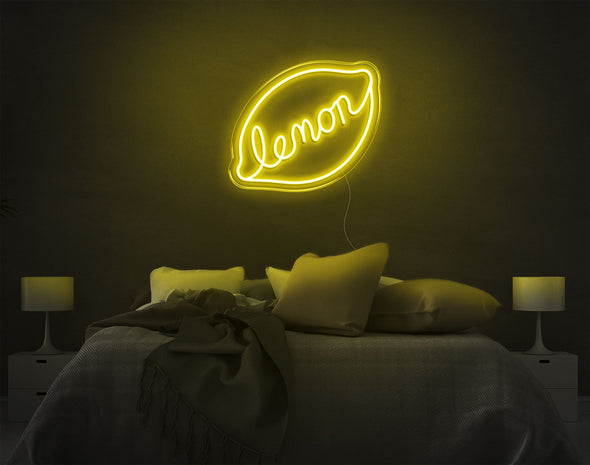 Lemon LED Neon Sign
