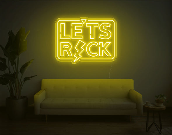 Let's Ricks LED Neon Sign